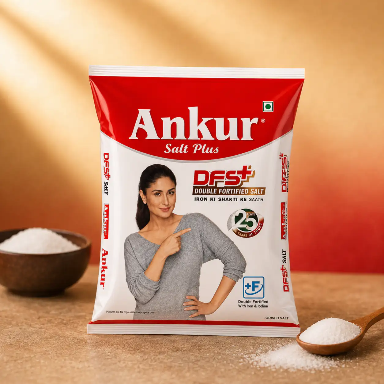 DFS Salt: Double Fortified Salt with Iron and Iodine